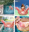 Pool Party Angel Wings Tube Rose Gold 3.webp