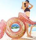 Pool Party Angel Wings Tube Rose Gold 4.webp