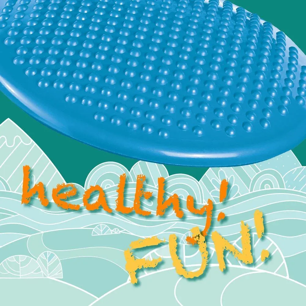 Kidnasium Balance! Cushion - Bright Blue 4.webp