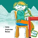 Kidnasium Balance! Cushion - Bright Blue 7.webp