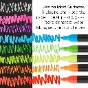 Kingart® Liquid Chalk Markers - Neon Palette (8 Units) 2.webp