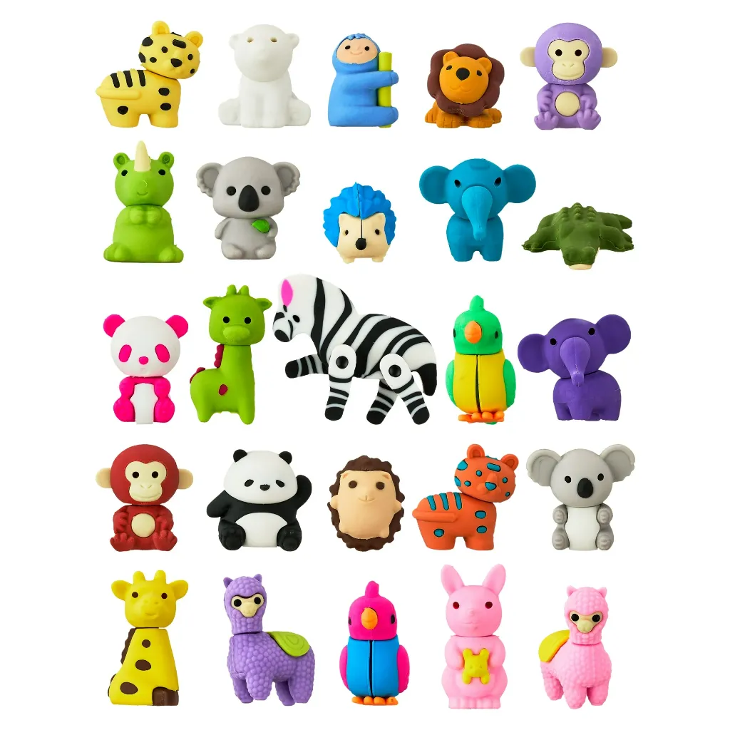 Pen+ Gear™ Eraser Pals - Safari (25 units) 2.webp