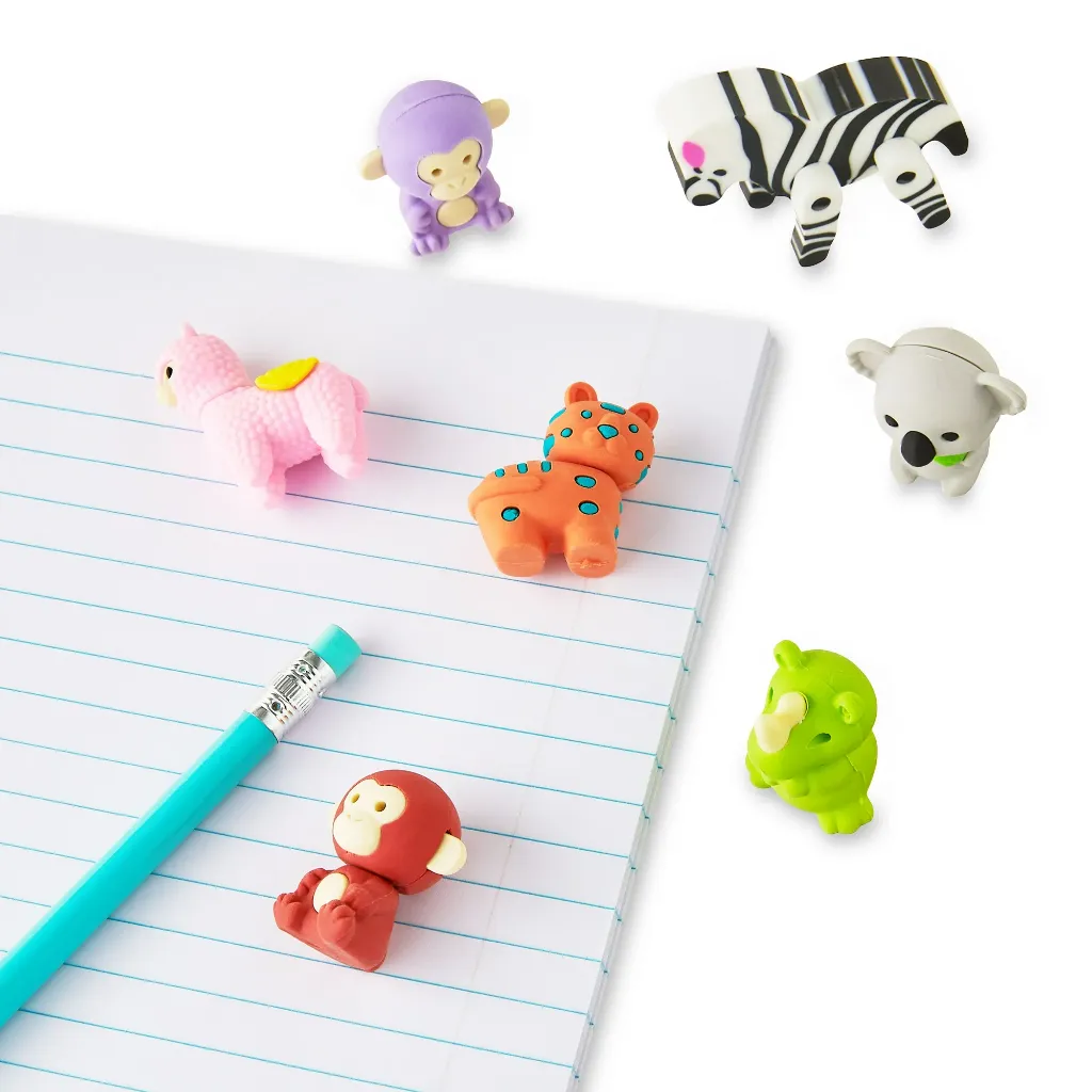 Pen+ Gear™ Eraser Pals - Safari (25 units) 5.webp