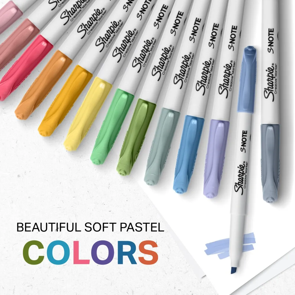 Sharpie® S.Note™ Creative Marker (24 Chisel Tip Markers) 5.webp