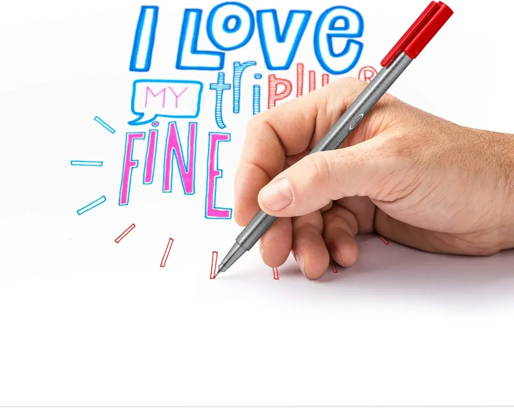 Staedtler Triplus® Triangular Fineliner Markers 0.3mm (10 Pack) 5.webp