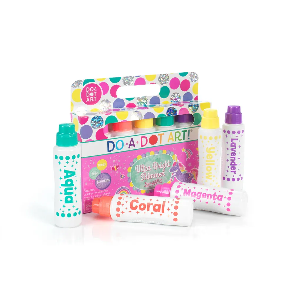 Do A Dot Art!® Ultra Bright Shimmer - Dot Washable Markers (5 Pack) 7.webp