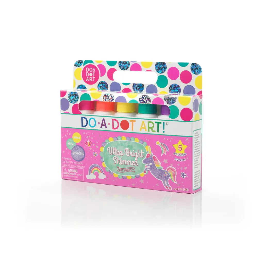 Do A Dot Art!® Ultra Bright Shimmer - Dot Washable Markers (5 Pack) 6.webp