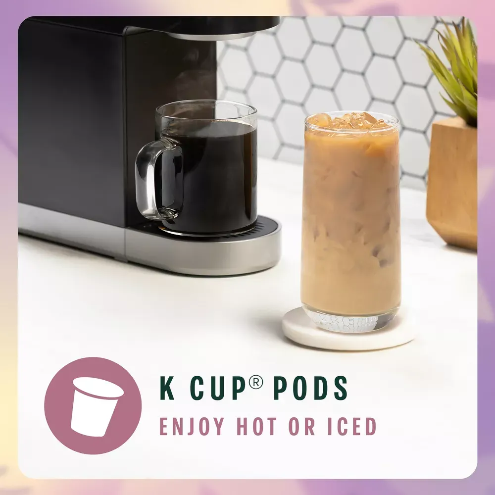 Starbucks Lavender Vanilla Flavor Light Roast Keurig K-Cup Coffee Pods - 22ct 12.webp