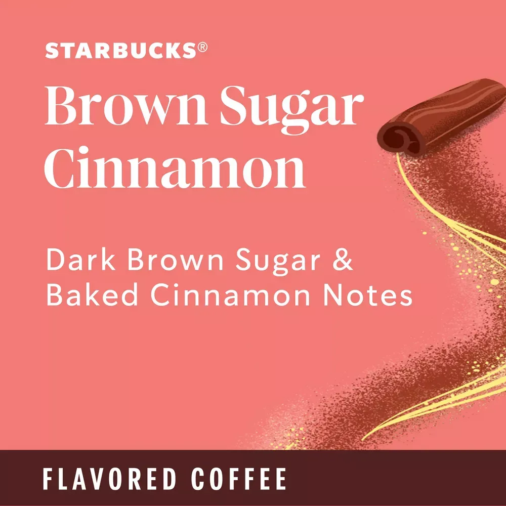 Starbucks Brown Sugar Cinnamon Medium Roast Ground Coffee - 11oz 4.webp