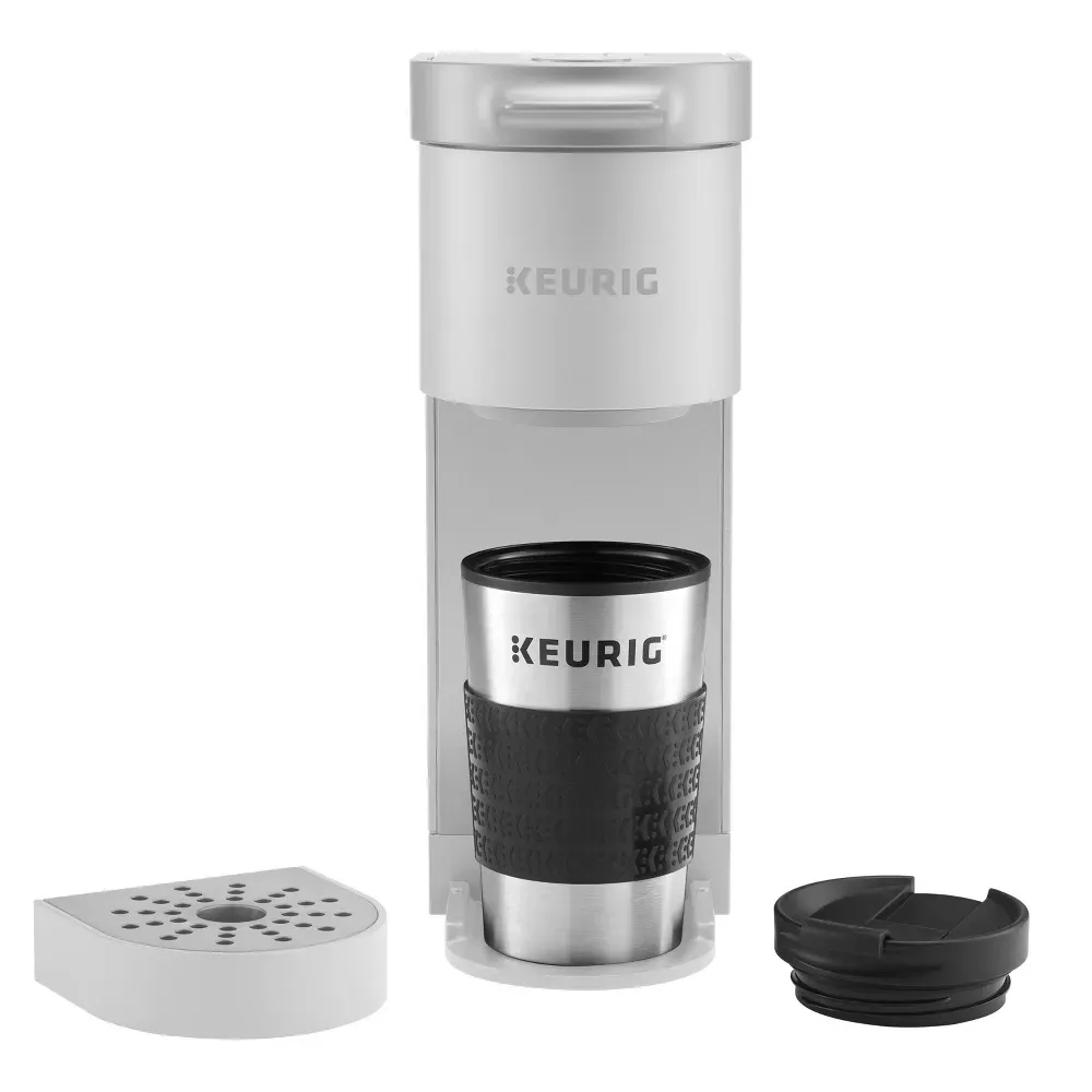 Keurig K-Mini Go Single-Serve K-Cup Coffee Maker Warm Stone 4.webp