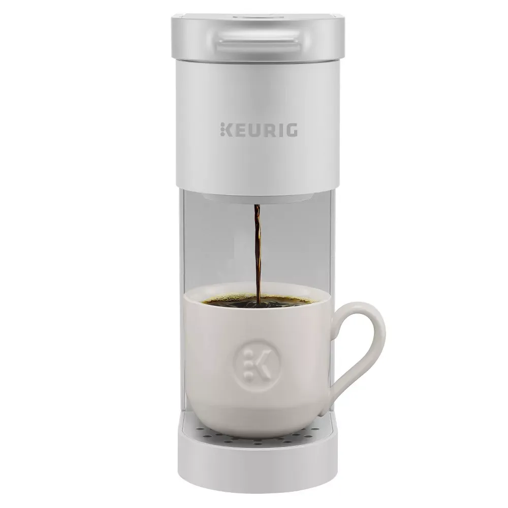 Keurig K-Mini Go Single-Serve K-Cup Coffee Maker Warm Stone 2.webp