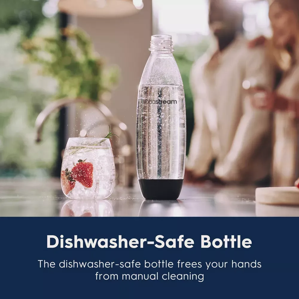SodaStream Terra Sparkling Water Maker with CO2 and Carbonating Bottle Black 4.webp