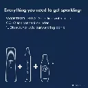 SodaStream Terra Sparkling Water Maker White Gold 7.webp