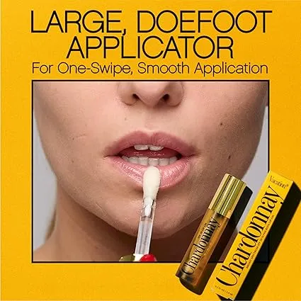 Vacation Chardonnay Broad Spectrum #SFP 30 Sunscreen Lip Oil - (0.2 FL OZ )3.webp