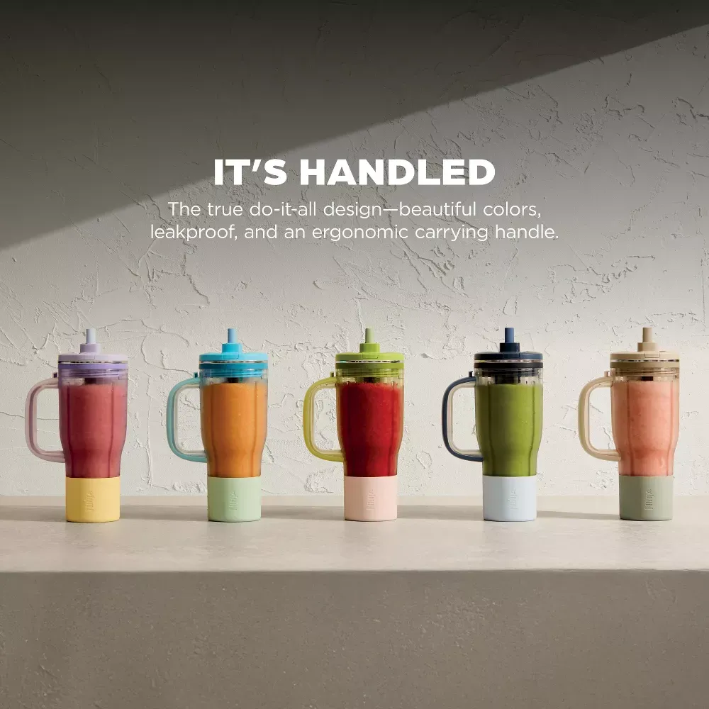 Ninja BlendBoss Tumbler Blender with 26oz Travel Tumbler Lavender  4.webp