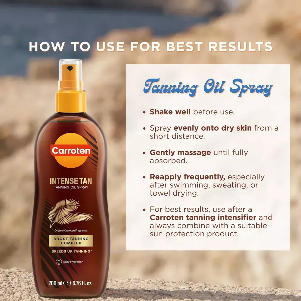 Carroten Intensive Tanning Oil Spray - 6.7 fl oz 7.webp