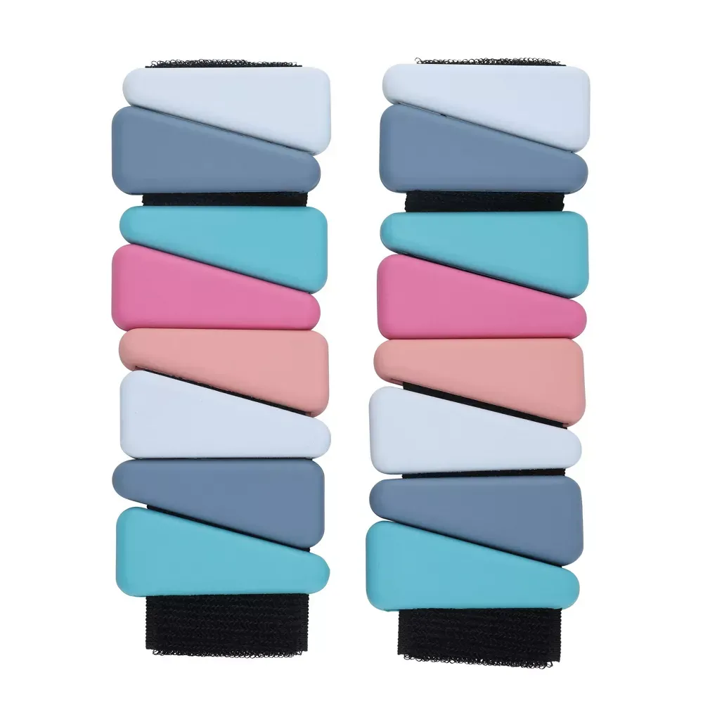 2pk Adjustable Weights Vivitar Ankle & Leg Weights, 2 lbs Pair, Iron, Blue 6.webp