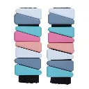 2pk Adjustable Weights Vivitar Ankle & Leg Weights, 2 lbs Pair, Iron, Blue 6.webp