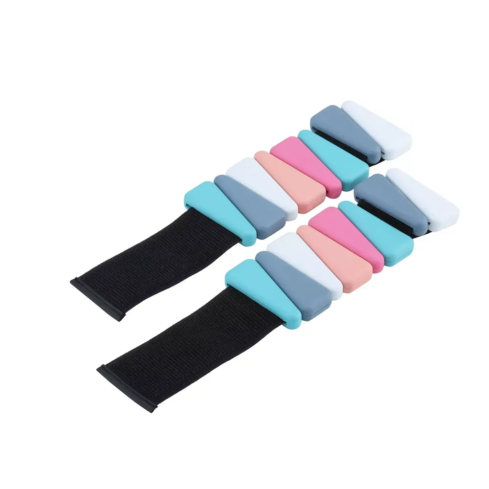2pk Adjustable Weights Vivitar Ankle & Leg Weights, 2 lbs Pair, Iron, Blue 3.webp