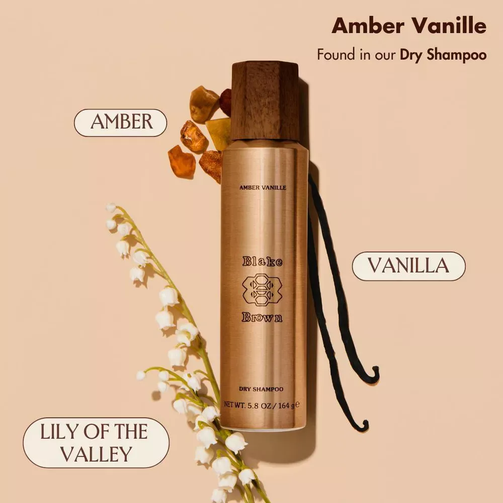 Blake Brown Dry Shampoo - Amber Vanille - Vanilla Sandalwood Fragrance - 5.8 fl oz 4.webp
