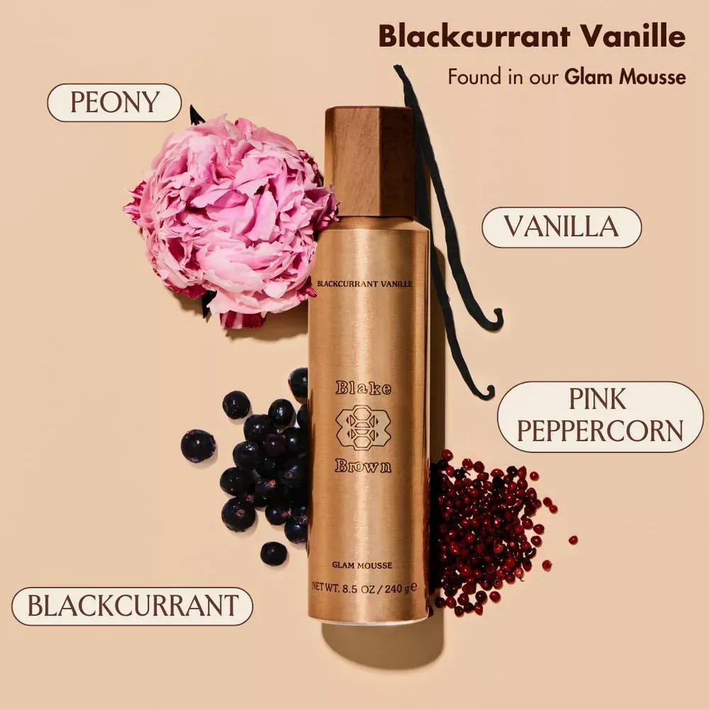 Blake Brown Glam Mousse - Blackcurrant Vanille - Vanilla Floral Fragrance - 8.5oz 4.webp
