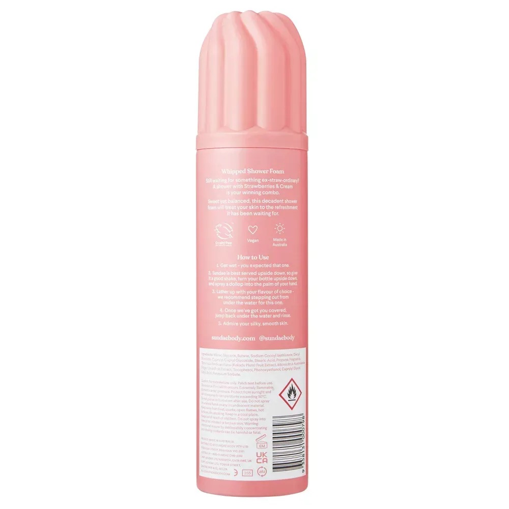 Sundae Strawberries & Cream Body Wash - 8.9 fl oz 7.webp
