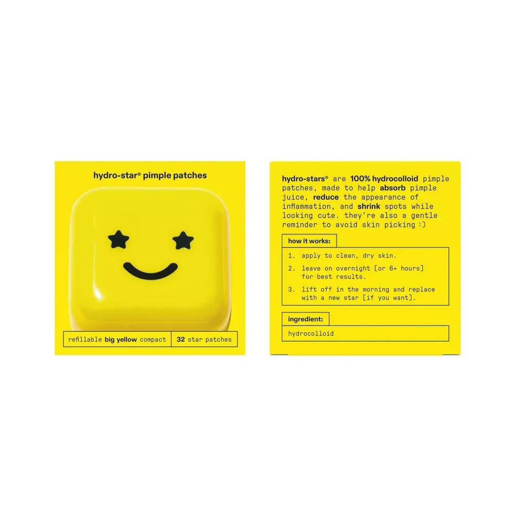 Starface Hydro-Star Pimple Patches + Refillable Compact - 32ct 2.webp