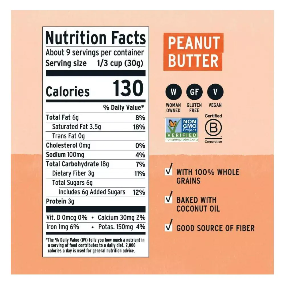 Purely Elizabeth Peanut Butter Cookie Granola - 9oz 4.webp