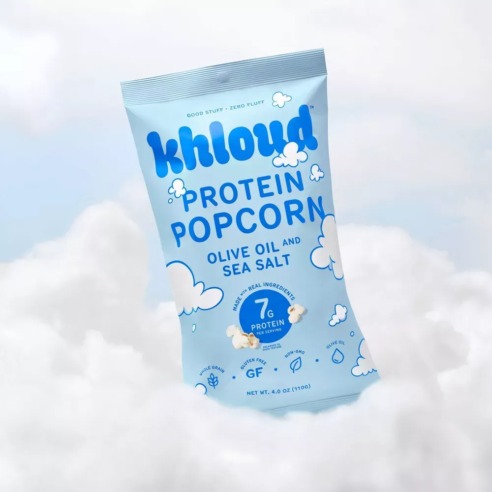Khloud Olive Oil and Sea Salt Protein Popcorn - 4oz 5.webp