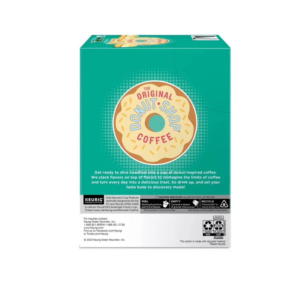 The Original Donut Shop®  Vanilla Cream Puff Coffee 24 Pods 249g 9.webp
