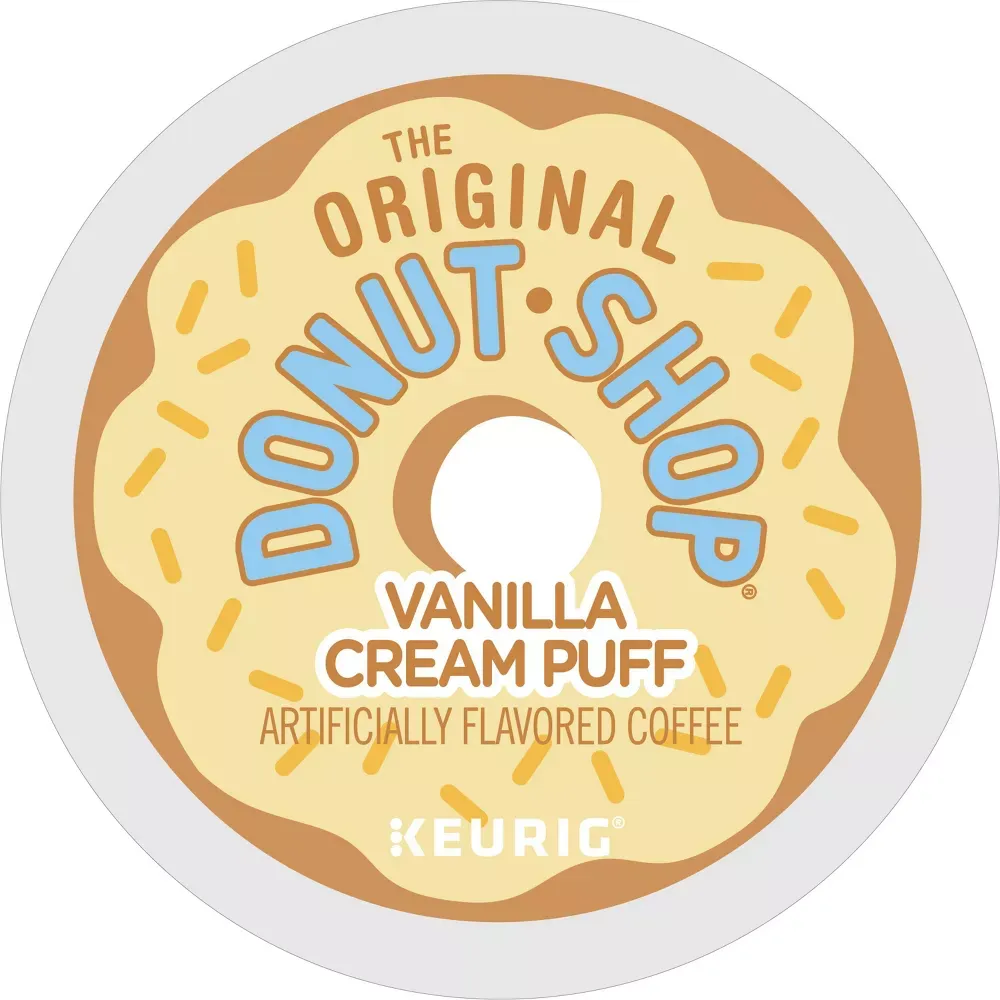 The Original Donut Shop®  Vanilla Cream Puff Coffee 24 Pods 249g 2.webp