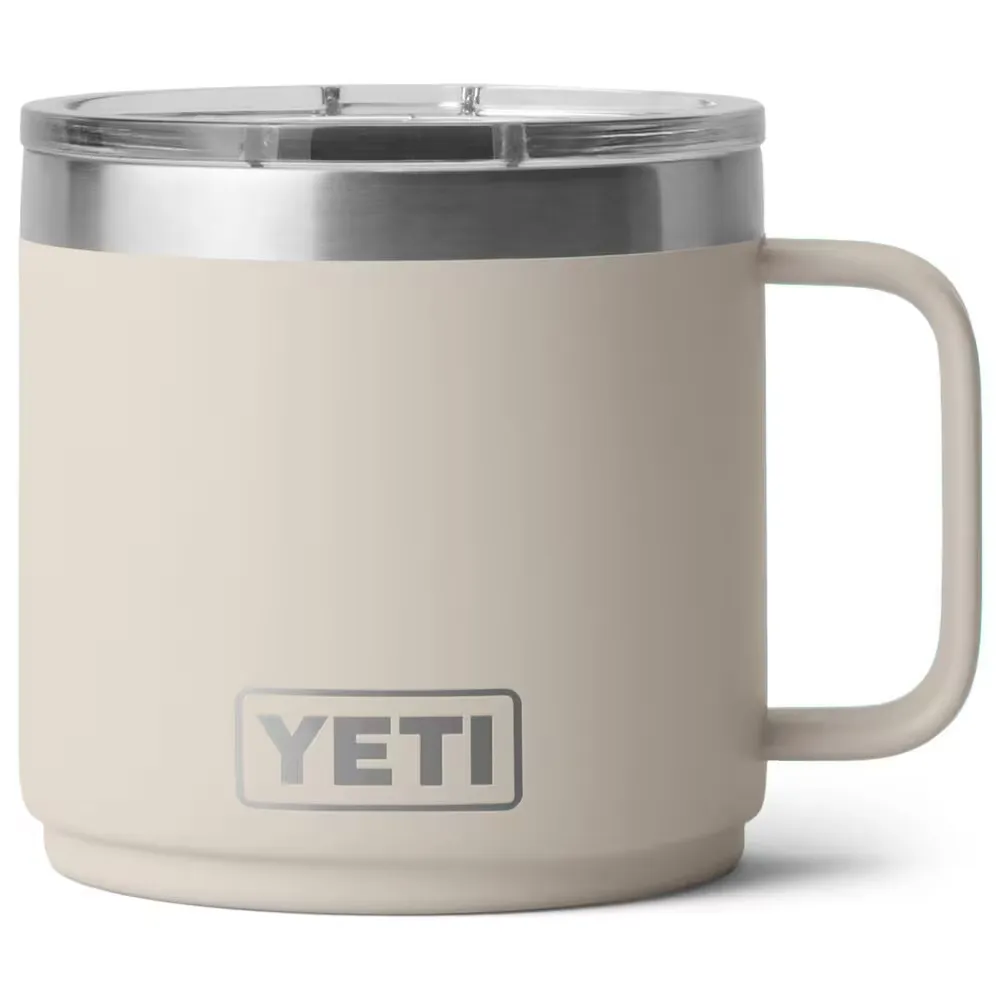 [DRK-00011] YETI® Rambler® 14oz Mug With MagSlider™ Lid (Cape Taupe)