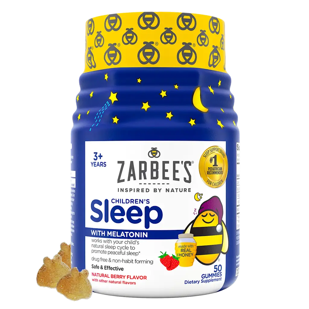 [NS-00012] Zarbee’s Children Sleep W/Melatonin 50 Gummies
