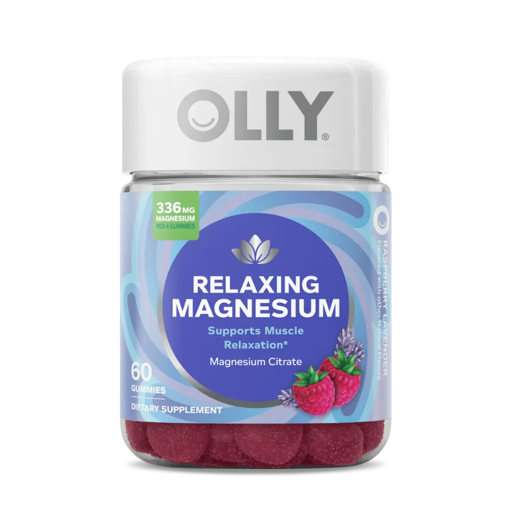 [NS-00015] Olly Relaxing Magnesium 60 Gummies