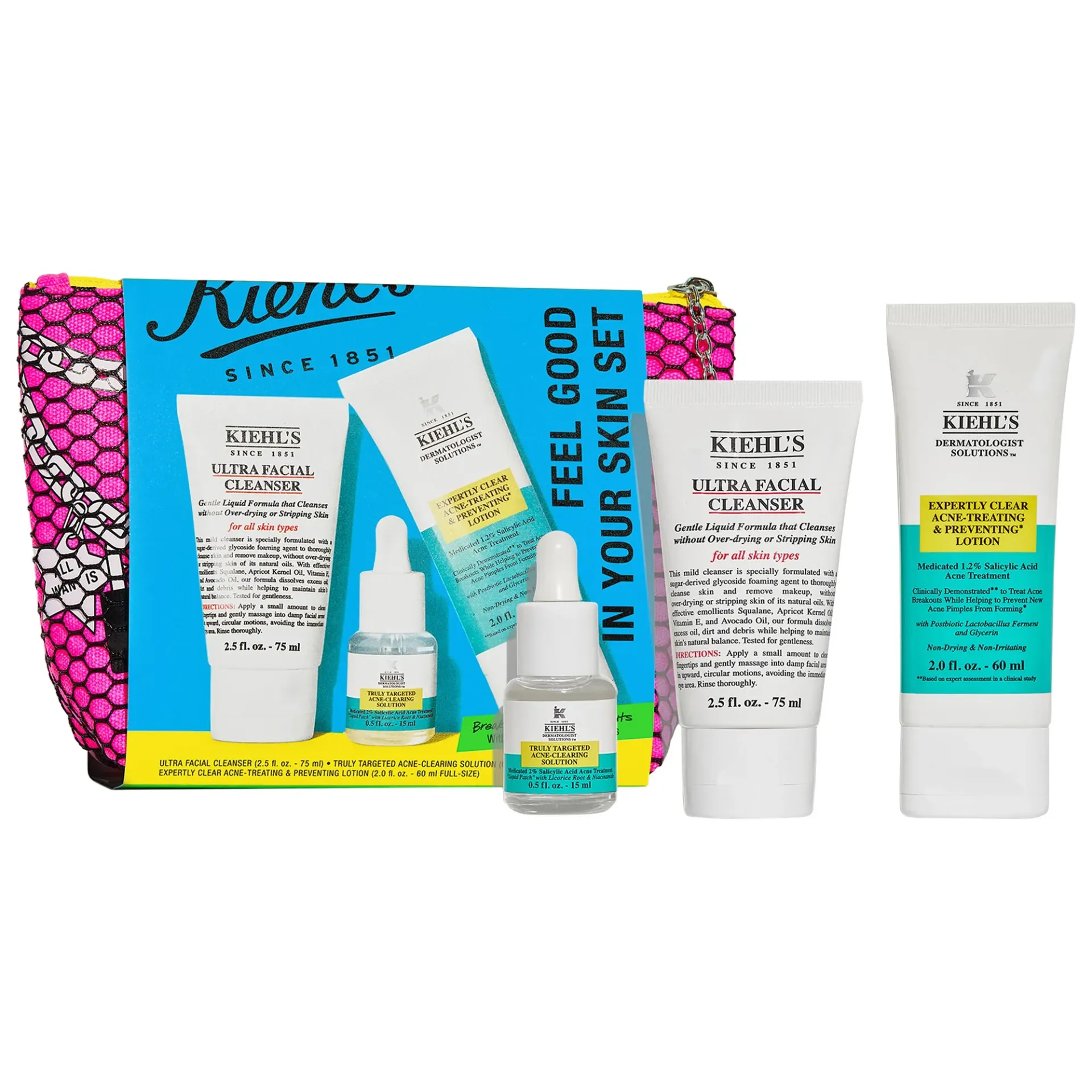 Kiehl's Feel Good In Your Skin Set