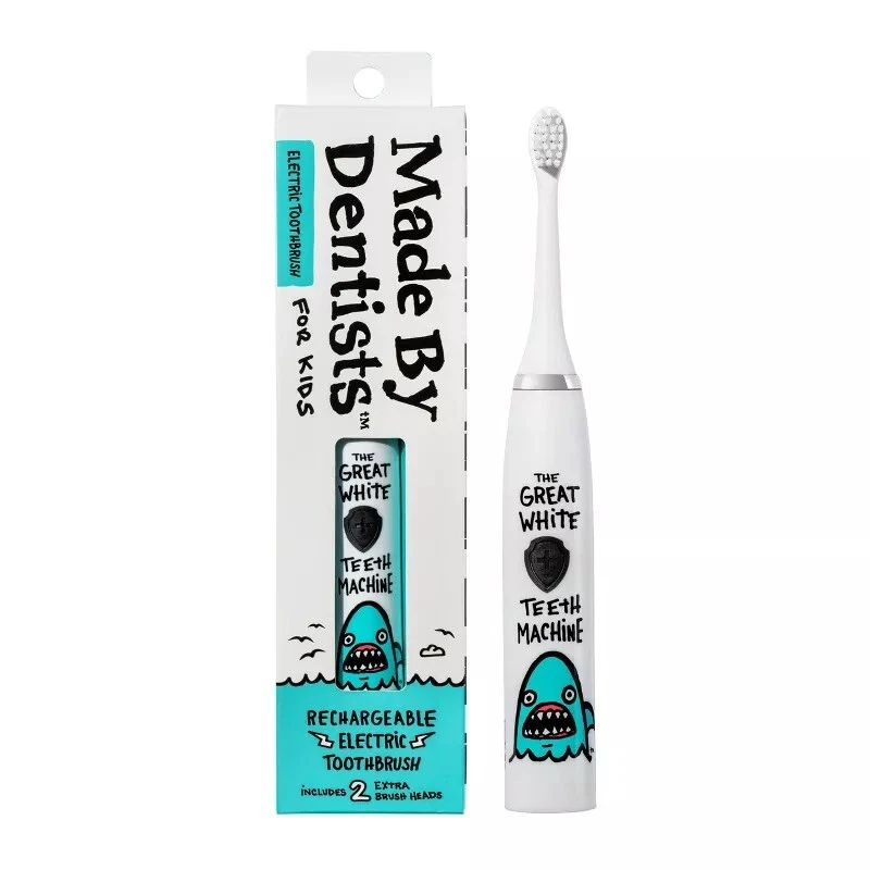 [PSC-00001] Made by Dentist™ Rechargeable Electric Toothbrush For Kids - Shark