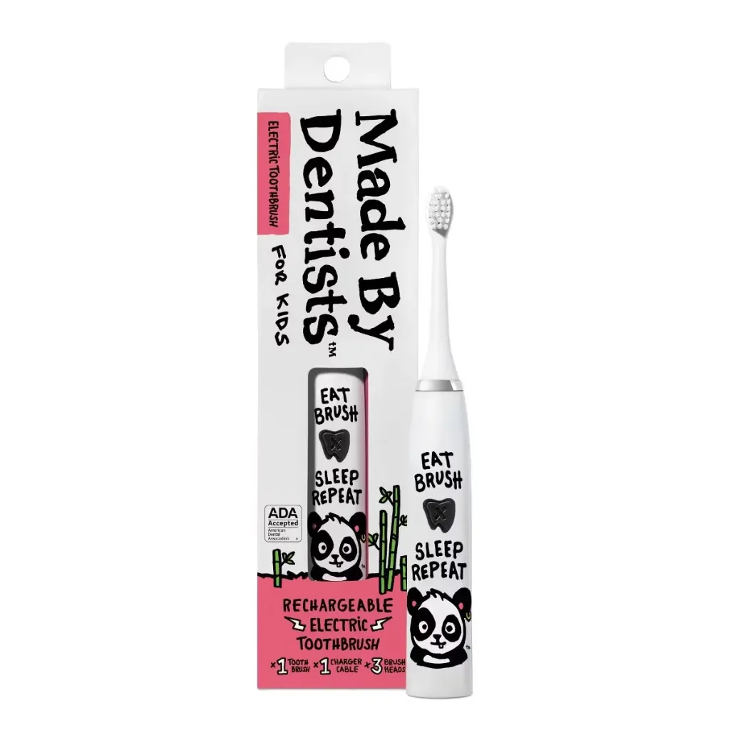 [PSC-00002] Made by Dentist™ Rechargeable Electric Toothbrush For Kids - Panda