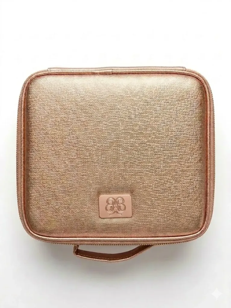 [MKP-00035] Beauty Glo Box - Travel LED Beauty Case (Rose Gold)