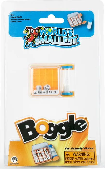 [GMS-00016] World's Smallest® - Boggle®