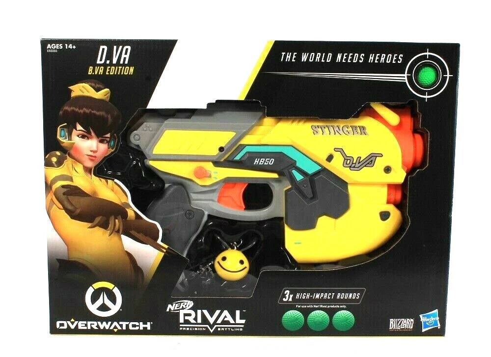 [GMS-00021] Nerf Rival™ Overwatch®- D.VA B.VA Special Edition Blaster
