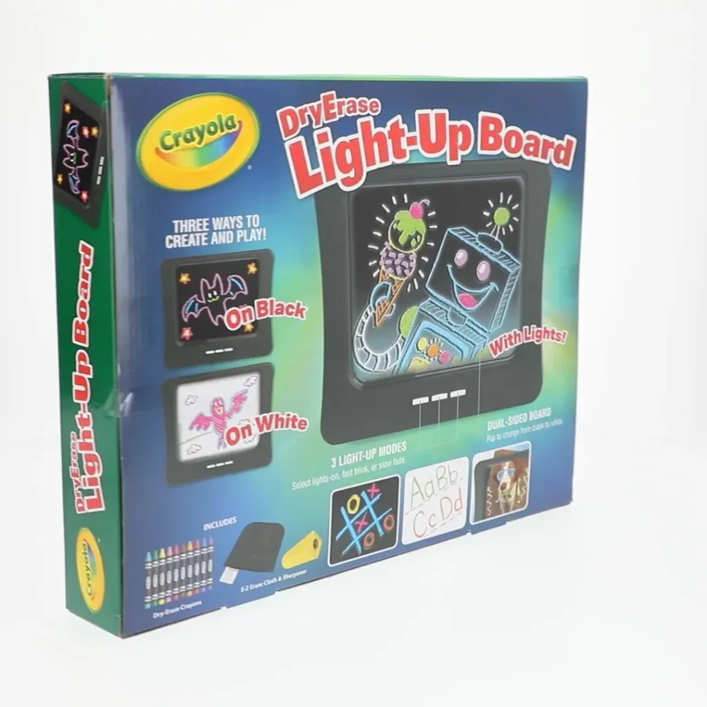 [GMS-00028] Crayola® Dry Erase Light-Up Board - (10 Crayons)