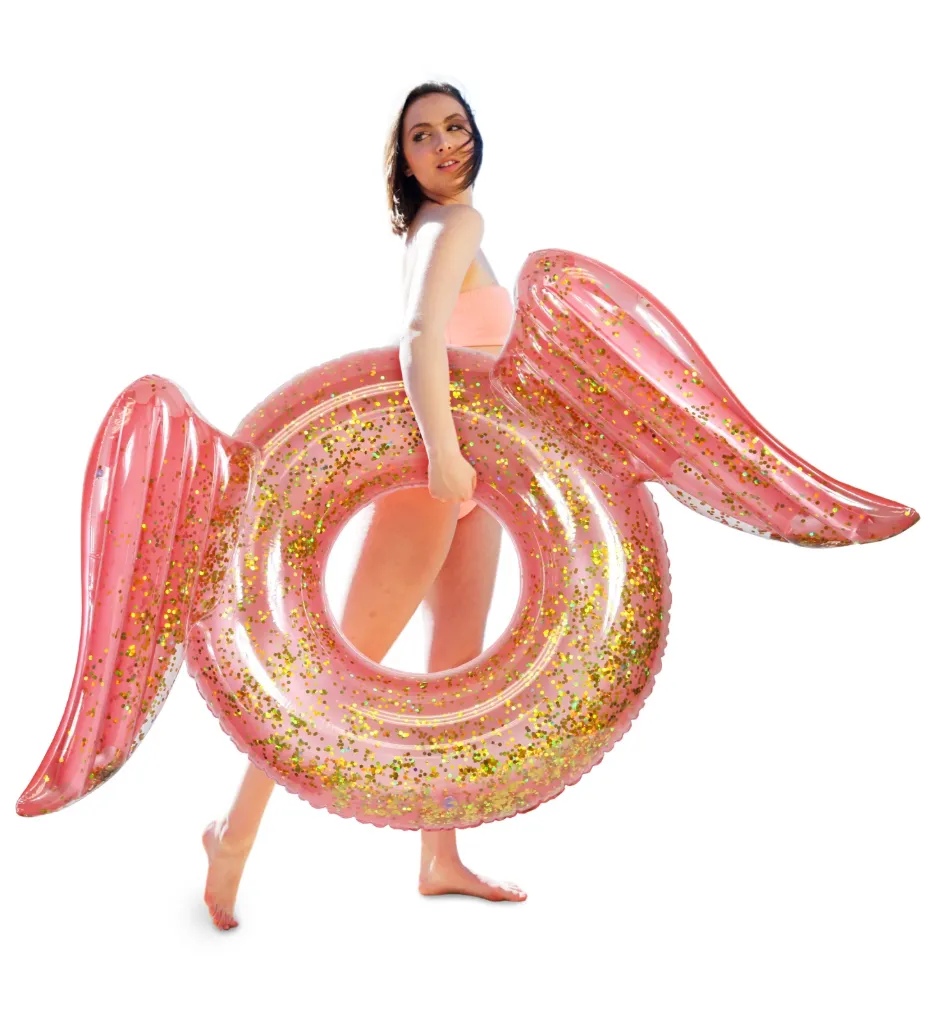 Pool Party: Angel Wings Tube - Rose Gold