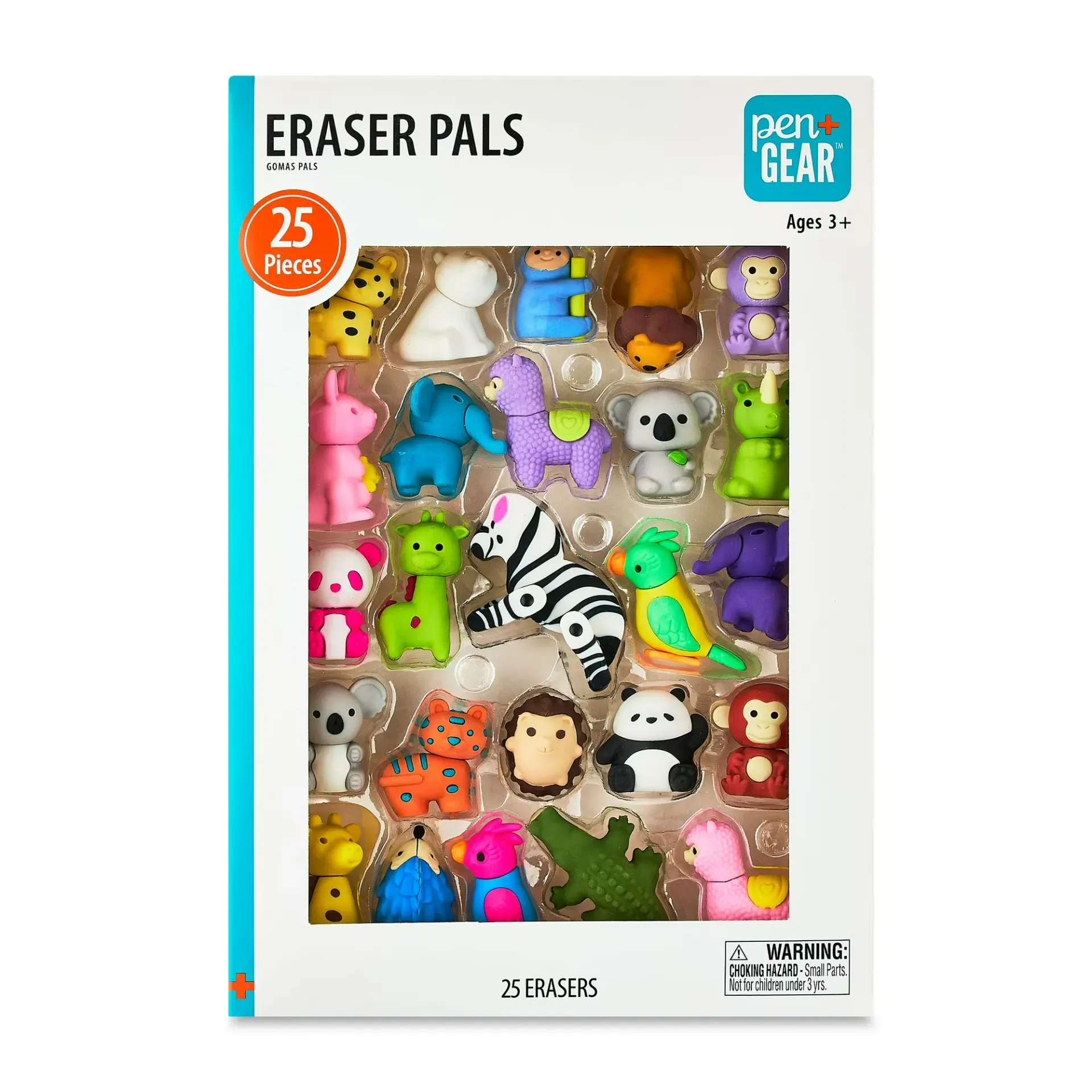Pen+ Gear™ Eraser Pals - Safari (25 units)