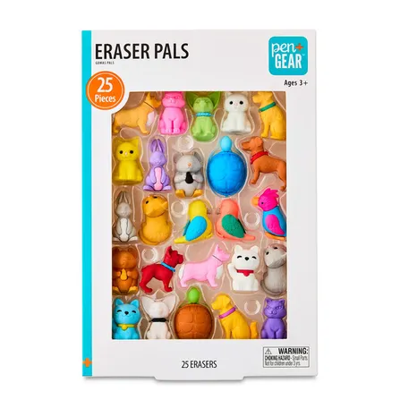 [ST-00009] Pen+ Gear™ Eraser Pals - Pets (25 units)