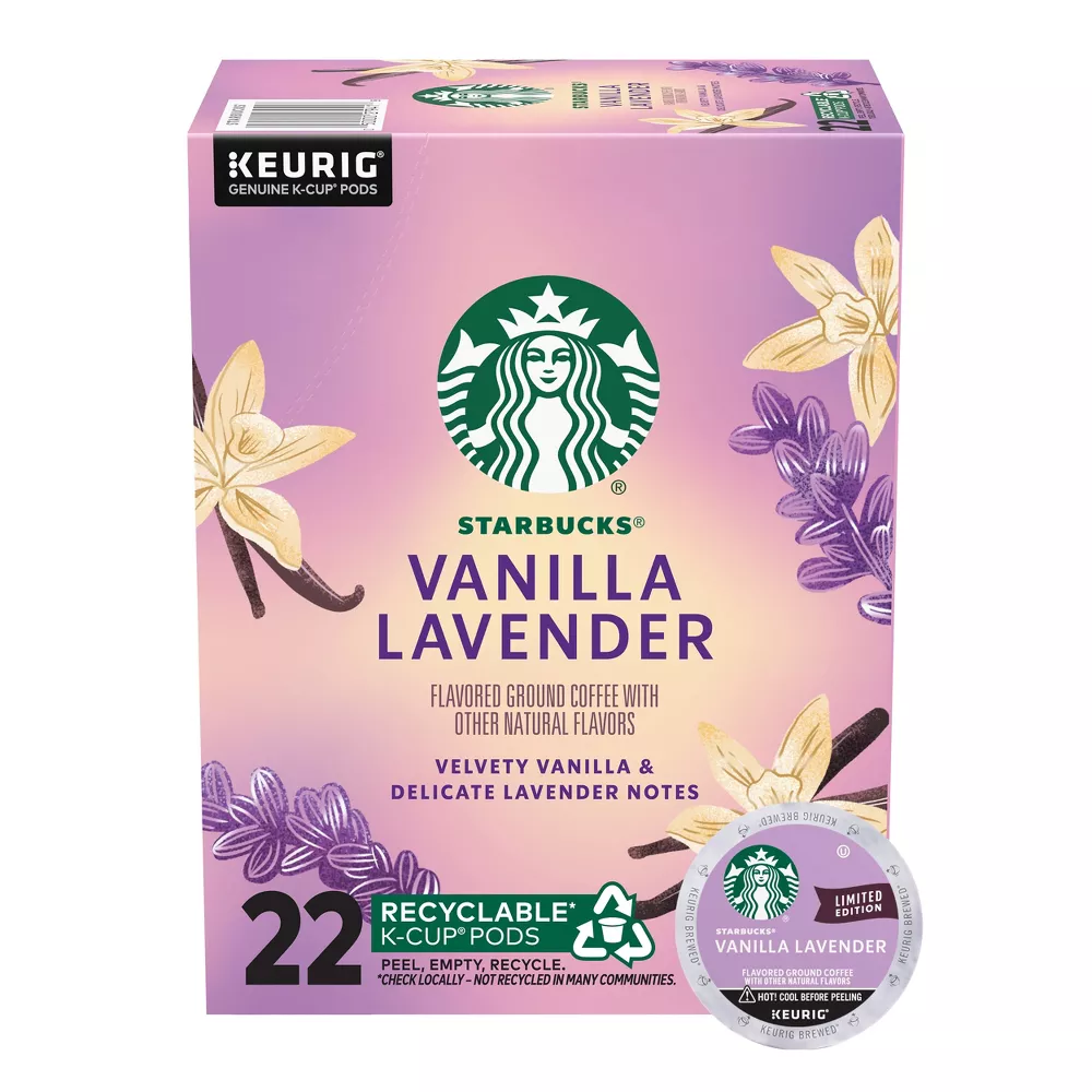 [PDS-00015] Starbucks®: Vanilla Lavender - 22 K-Cup® Pods (231g)