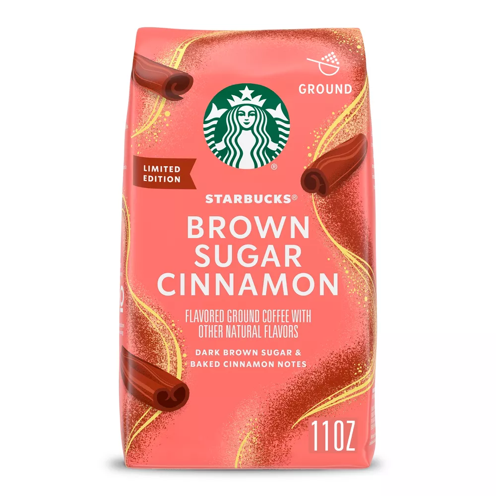 [COF-00002] Starbucks Brown Sugar Cinnamon Medium Roast Ground Coffee - 11oz