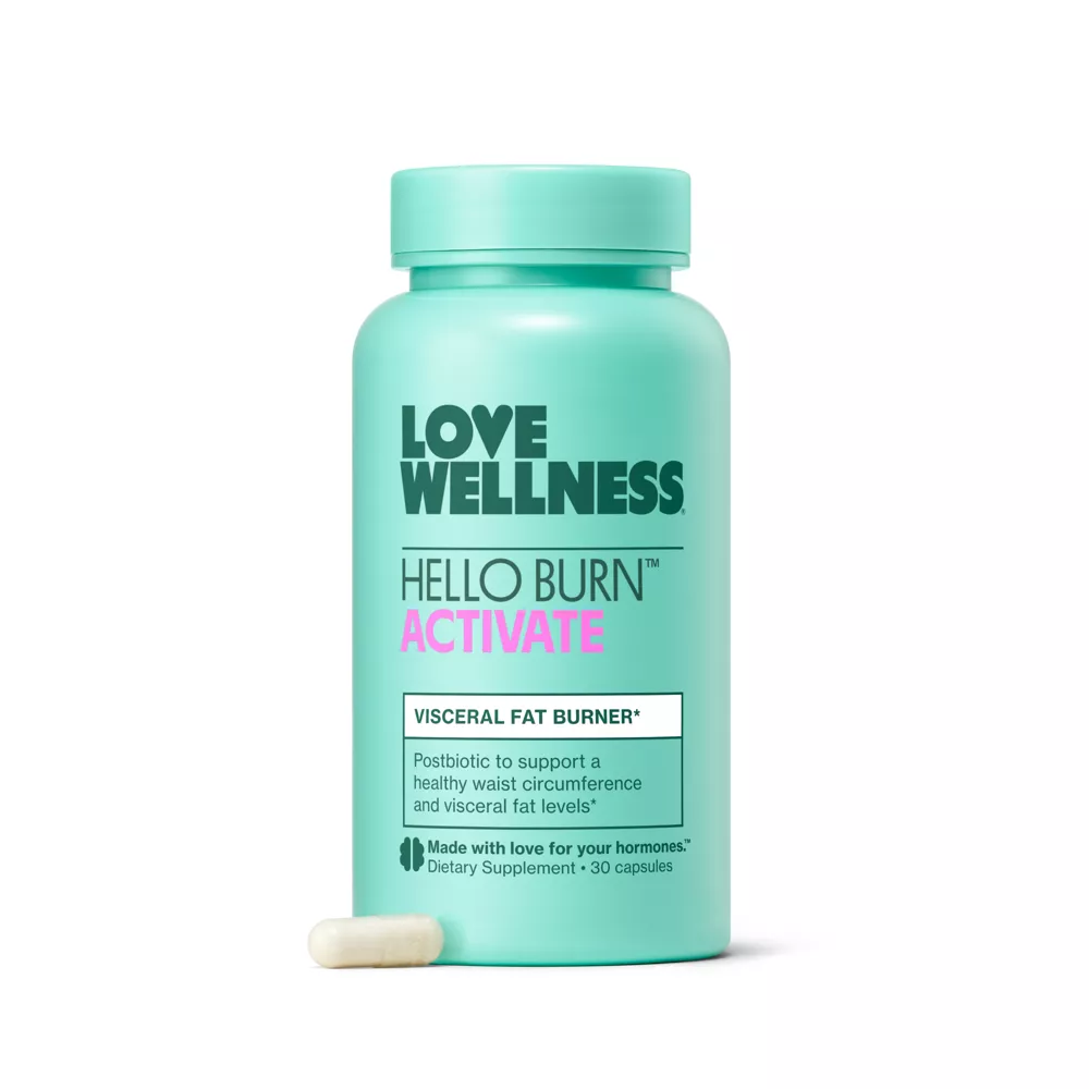 [NS-00025] Love Wellness®: Hello Burn Activate - Visceral Fat Burner (30 Caps)