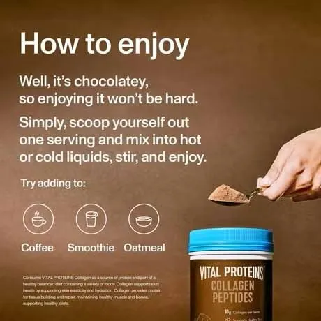 [NS-00026] Vital Proteins: Collagen Peptides-Chocolate (17.1 oz)