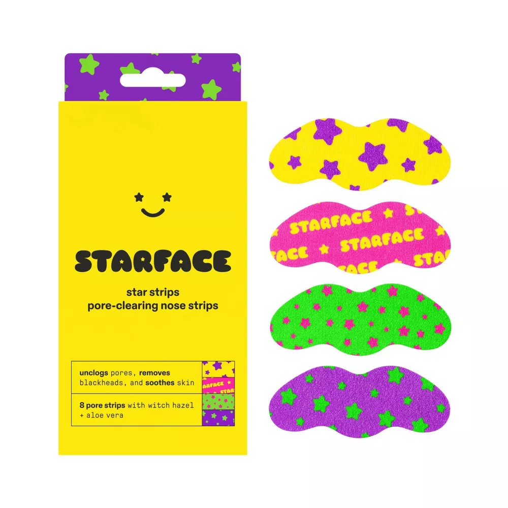 [SKC-00026] Starface: Star Strips - Pore Cleaning Nose Strips (8 Pack)