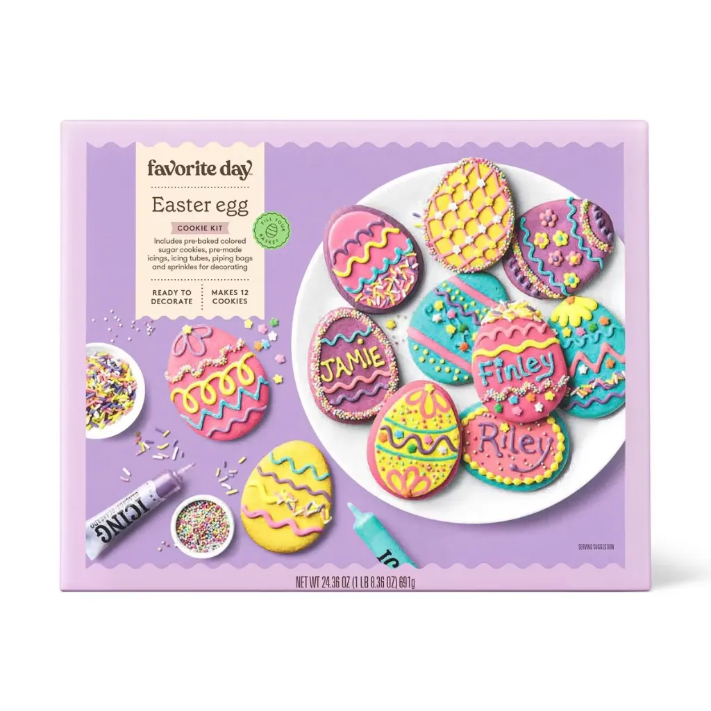 [GDS-00003] Favorite Day: Easter Egg Cookie Set (24.36oz)
